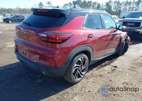 2025 Chevrolet Trailblazer Awd Rs from USA, damaged, VIN KL79MUSL4SB084189